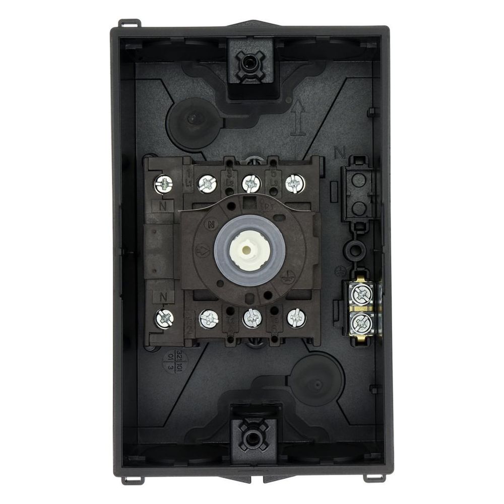 Eaton Hauptschalter P1 P1-25/I2/SVB/N, 25 A, 4-polig, Aufputzmontage, Grau/Rot... EATON-207298 4015082072988 (Abb. 8)