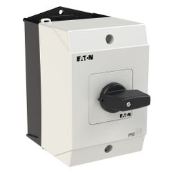 Eaton Wendeschalter T0 T0-3-8401/I1, 20A, 5 Kontakte, 60 Grad, Kunststoff, Schwarz... EATON-207132 4015082071325 (Abb. 1)