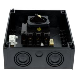 Eaton Hauptschalter P3 P3-100/I5/SVB/N, 100 A, 55 kW, 4-polig, Aufputzmontage, Grau, Rot... EATON-207379 4015082073794 (Abb. 1)