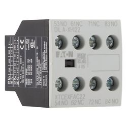 Eaton Hilfsschalterbaustein DILA DILA-XHI22, 4-polig, 2 S, 2 Ö, Frontbefestigung, Schraub... EATON-276426 4015082764265 (Abb. 1)