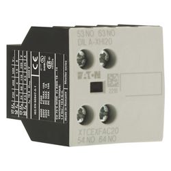 Eaton Hilfsschalterbaustein DILA DILA-XHI20, 2-polig, 38x36x45mm, Schraubklemmen... EATON-276422 4015082764227 (Abb. 1)