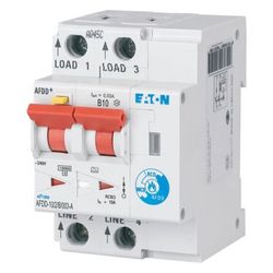 Eaton Brandschutzschalter AFDD+ AFDD-10/2/B/003-A, 2-polig, 10A, 30mA, Typ A... EATON-187168 4015081822171 (Abb. 1)