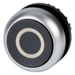 Eaton Drucktastenbetätiger M22 M22-D-S-X0 flach, 22,5mm, Kunststoff, Schwarz... EATON-216609 4015082166090 (Abb. 1)
