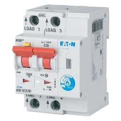 Eaton Brandschutzschalter AFDD+ AFDD-10/2/B/003-A, 2-polig, 10A, 30mA, Typ A... EATON-187168 4015081822171 (Abb. 1)