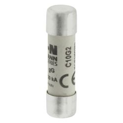Eaton Zylindersicherung C10G2, 2A, 500V, 10x38mm, 120kA, gG/gL... EATON-C10G2 5027590493468 (Abb. 1)