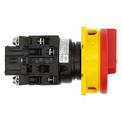 Eaton Hauptschalter T0 T0-2-1/EA/SVB, 20A, 5,5kW, 3-polig, Rot/Gelb... EATON-038873 4015080388739 (Abb. 1)