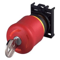 Eaton Not-Halt-Taster M22 M22-PVS/K01, 38mm, 1 Öffner, Rot... EATON-216514 4015082165147 (Abb. 1)