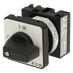 Eaton EIN-AUS-Schalter T0 T0-1-8200/E, 20A 5,5kW 90 Grad, Kunststoff, Schwarz... EATON-067352 4015080673521 (Abb. 1)