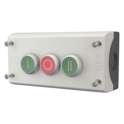 Eaton Drucktaster M22-I3-M1, 3 Einbaustellen, Kunststoff, Grau... EATON-216532 4015082165321 (Abb. 1)
