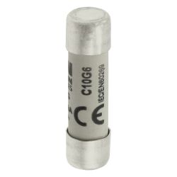 Eaton Sicherungseinsatz Bussmann C10G6, 10x38mm, 6A, 500V, 120kA, gG/gL, Keramiksicherung... EATON-C10G6 5027590493567 (Abb. 1)