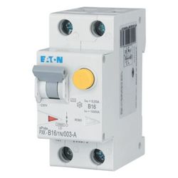 Eaton FI/LS-Kombischalter xPole PXK-B16/1N/003-A, 16A, 30mA, 1+N-polig, 75x35x80mm... EATON-236948 4015082369484 (Abb. 1)