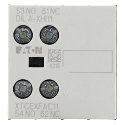 Eaton Hilfsschalterbaustein DILA DILA-XHI11, 2-polig, 1 S, 1 Ö, Frontbefestigung, Schraub... EATON-276421 4015082764210 (Abb. 1)