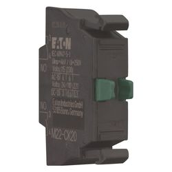 Eaton Kontaktelement M22 M22-CK20, Cage Clamp, Frontbefestigung, 2 S... EATON-107898 4015081075355 (Abb. 1)