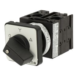 Eaton Stern-Dreieck-Schalter T0 T0-4-8410/E, 20A, 4 Baueinheiten, 8 Kontakte, 60 Grad, 0-... EATON-024604 4015080246046 (Abb. 1)