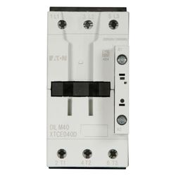 Eaton Leistungsschütz DILM40, 3-polig 18,5kW, 230V 50Hz/240V 60Hz, 40A, Schraubklemmen... EATON-277766 4015082777661 (Abb. 1)