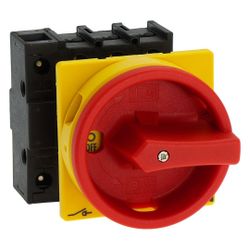 Eaton Hauptschalter P1 P1-32/EA/SVB/N, 32A, 15kW, 4-polig, Rot/Gelb... EATON-091079 4015080910794 (Abb. 1)