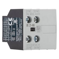 Eaton Hilfsschalterbaustein DILM DILM32-XHI11, 2-polig, Schraubklemmen, Frontbefestigung... EATON-277376 4015082773762 (Abb. 1)