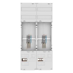 Eaton Zähler-Komplettschrank ZSD-Z27A1332, 1050x500x110mm, Weiß... EATON-260411 4015082604110 (Abb. 1)