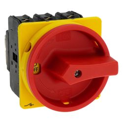 Eaton Hauptschalter P3 P3-63/EA/SVB, 63A 3-polig, Rot/Gelb... EATON-031607 4015080316077 (Abb. 1)