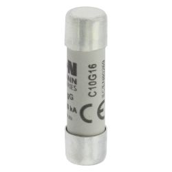 Eaton Zylindrischer Sicherungseinsatz C10G16, 16A, 500V, 10x38mm, gG... EATON-C10G16 5027590493437 (Abb. 1)