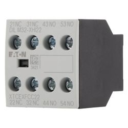 Eaton Hilfsschalterbaustein DILM DILM32-XHI22, 4-polig, 2 S, 2 Ö, Frontbefestigung, Schra... EATON-277377 4015082773779 (Abb. 1)