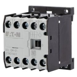 Eaton Leistungsschütz DILEM DILEM-01-G(24VDC), 4kW, 3-polig, 24V DC, 1 Ö, Schraubanschlus... EATON-010343 4015080103431 (Abb. 1)