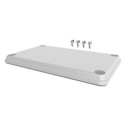 Eaton Flanschplatte xEnergy Basic F3A-2K-M50/16-1, 230x25x140mm, Kunststoff, Lichtgrau... EATON-EP-501502 9010653053217 (Abb. 1)