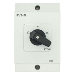 Eaton Stern-Dreieck-Schalter T0 T0-4-8410/I1, 20A, IP65, Kunststoff, Schwarz... EATON-207140 4015082071400 (Abb. 1)