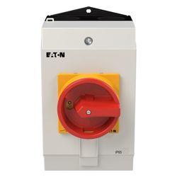 Eaton Hauptschalter T3 T3-3-8342/I2/SVB, 32A, 6-polig, Rot/Gelb... EATON-207208 4015082072087 (Abb. 1)