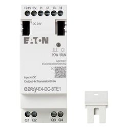 Eaton Ein-/Ausgangserweiterung easyE4 EASY-E4-DC-8TE1, 24V DC, 4 Relais, Schraubklemme... EATON-197219 4015080892809 (Abb. 1)