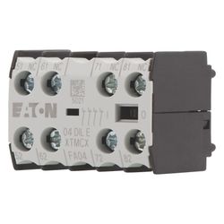 Eaton Hilfsschalterbaustein DILE 04DILE, 4-polig, 4 Ö, Frontbefestigung, Schraubanschluss... EATON-010256 4015080102564 (Abb. 1)