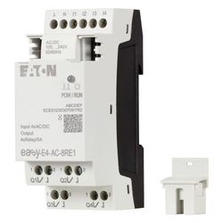 Eaton Steuerrelais easyE4 EASY-E4-UC-12RCX1, 12/24V DC 24V AC, 72x90x58mm... EATON-197212 4015081939473 (Abb. 1)