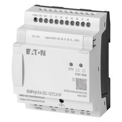 Eaton Steuerrelais easyE4 EASY-E4-DC-12TCX1P, 24 V DC, 8 Digitaleingänge, 4 Transistoraus... EATON-197507 4015081940851 (Abb. 1)