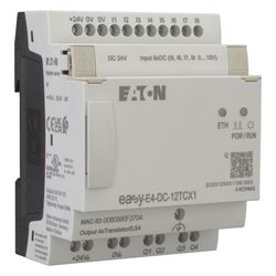 Eaton Moeller® series EASY Steuerrelais, easyE4 (erweiterbar, Ethernet), 24 V DC, Digital... EATON-197214 4015081939459 (Abb. 1)
