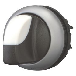Eaton Wahlschalter M22-WRK, 22,5mm, rastend, 2 Stellungen, Kunststoff, Titan, Schwarz... EATON-216867 4015082168674 (Abb. 1)