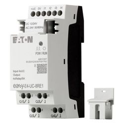 Eaton Steuerrelais easyE4 EASY-E4-UC-12RCX1, 12/24V DC 24V AC, 72x90x58mm... EATON-197212 4015081939473 (Abb. 1)