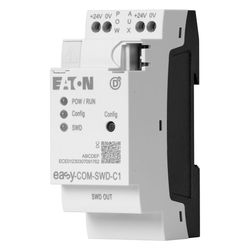 Eaton Kommunikationsmodul easyE4 EASY-COM-SWD-C1, 24Vdc, 90x36x58mm... EATON-199452 4015081978434 (Abb. 1)