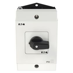 Eaton Umschalter T0 T0-1-15431/I1, 20 A, 102x80x137mm, Schwarz... EATON-207070 4015082070700 (Abb. 1)