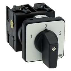 Eaton Wendeschalter T0 T0-3-8401/E, 20A, 3 Baueinheiten, Kunststoff, Schwarz... EATON-091047 4015080910473 (Abb. 1)