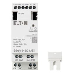 Eaton Ein-/Ausgangserweiterung easyE4 EASY-E4-DC-6AE1, 24V DC, Schraubklemme... EATON-197223 4015080892847 (Abb. 1)