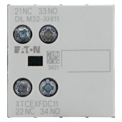 Eaton Hilfsschalterbaustein DILM DILM32-XHI11, 2-polig, Schraubklemmen, Frontbefestigung... EATON-277376 4015082773762 (Abb. 1)