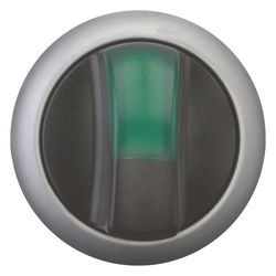 Eaton Leuchtwahltaste RMQ-Titan M22-WRLK3-G, 22,5mm, Kunststoff, Titan/Grün... EATON-216847 4015082168476 (Abb. 1)
