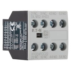Eaton Hilfsschalterbaustein DILM DILM32-XHI22, 4-polig, 2 S, 2 Ö, Frontbefestigung, Schra... EATON-277377 4015082773779 (Abb. 1)