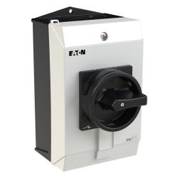 Eaton Hauptschalter P1 P1-32/I2/SVB-SW/HI11, 32A, 3-polig, 180x100x115mm, Schwarz... EATON-207316 4015082073169 (Abb. 1)