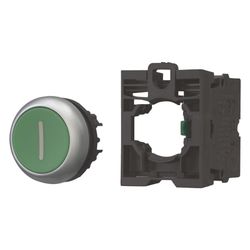 Eaton Drucktaster M22-D-G-X1/K10, 22,5mm, Kunststoff, Titan, Grün... EATON-216512 4015082165123 (Abb. 1)