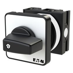 Eaton Umschalter T0 T0-1-15451/E, 20 A, 48x48mm, Schwarz... EATON-076824 4015080768241 (Abb. 1)