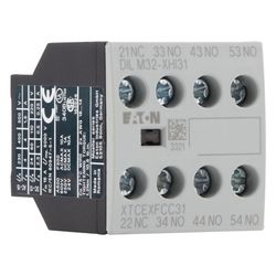 Eaton Hilfsschalterbaustein DILM DILM32-XHI31, 4-polig, 3 S, 1 Ö, Frontbefestigung, Schra... EATON-106112 4015081058822 (Abb. 1)