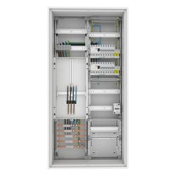 Eaton Zähler-Komplettschrank ZSD ZSD-ZV-1100/APZ/B, 63A, 2 Felder, 1100x550x225mm, Stahl,... EATON-191009 4015081913879 (Abb. 1)