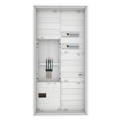 Eaton Zähler-Komplettschrank ZSD ZSD-ZV-1100/APZ/B, 63A, 2 Felder, 1100x550x225mm, Stahl,... EATON-191009 4015081913879 (Abb. 1)