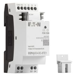 Eaton Ein-/Ausgangserweiterung easyE4 EASY-E4-DC-8TE1, 24V DC, 4 Relais, Schraubklemme... EATON-197219 4015080892809 (Abb. 1)